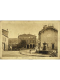 Recto de la carte postale