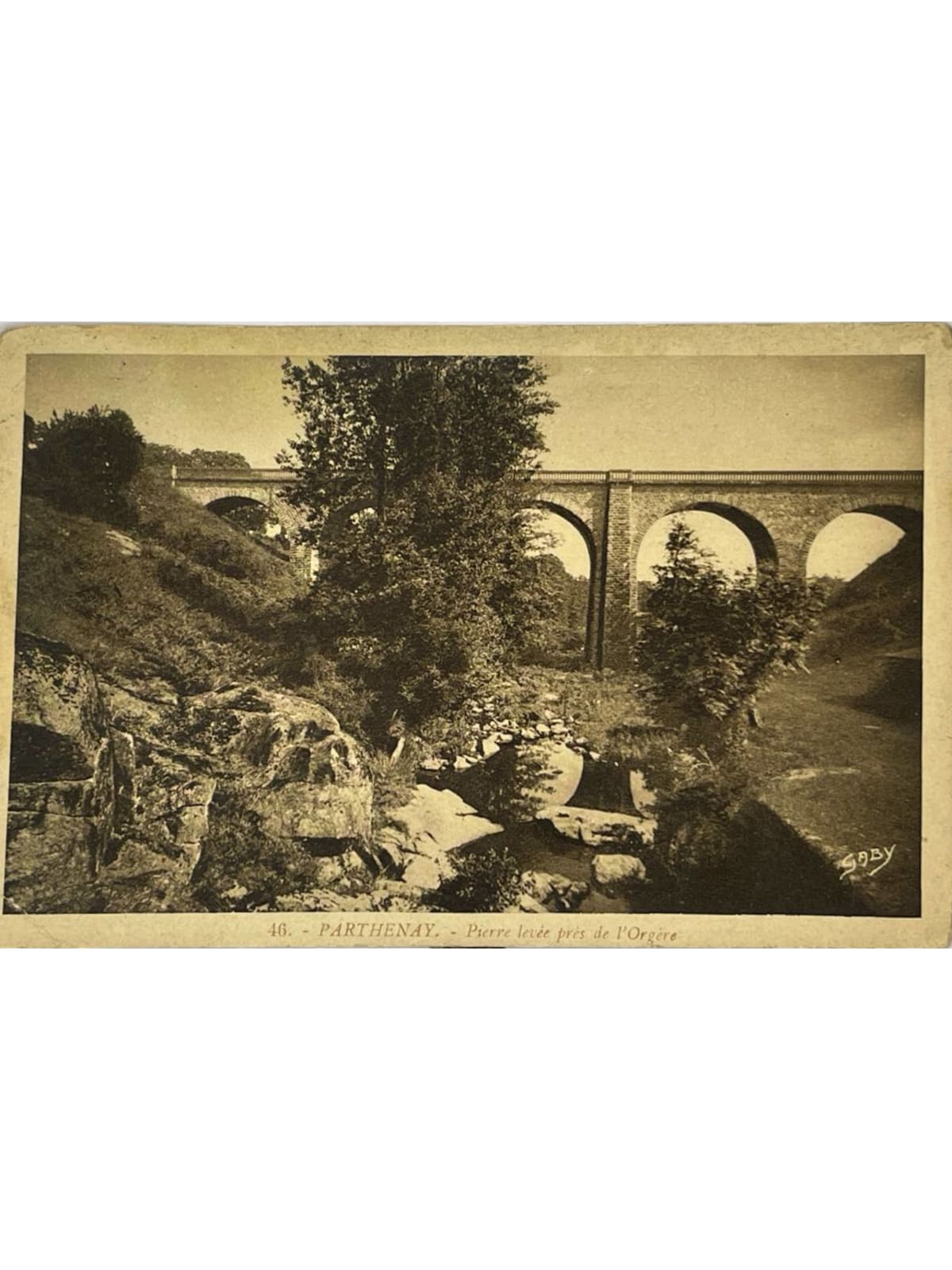 Recto de la carte postale