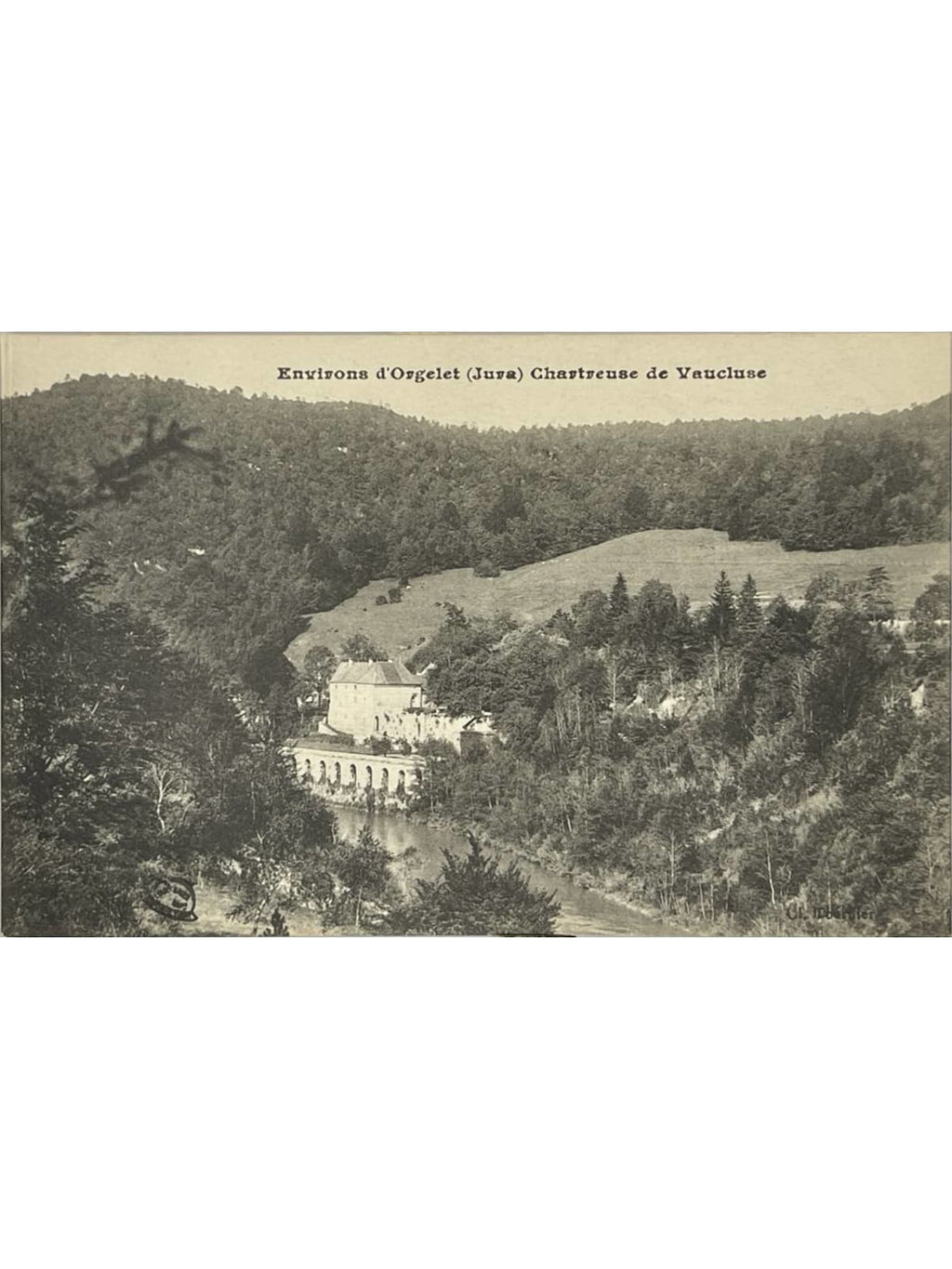 Recto de la carte postale