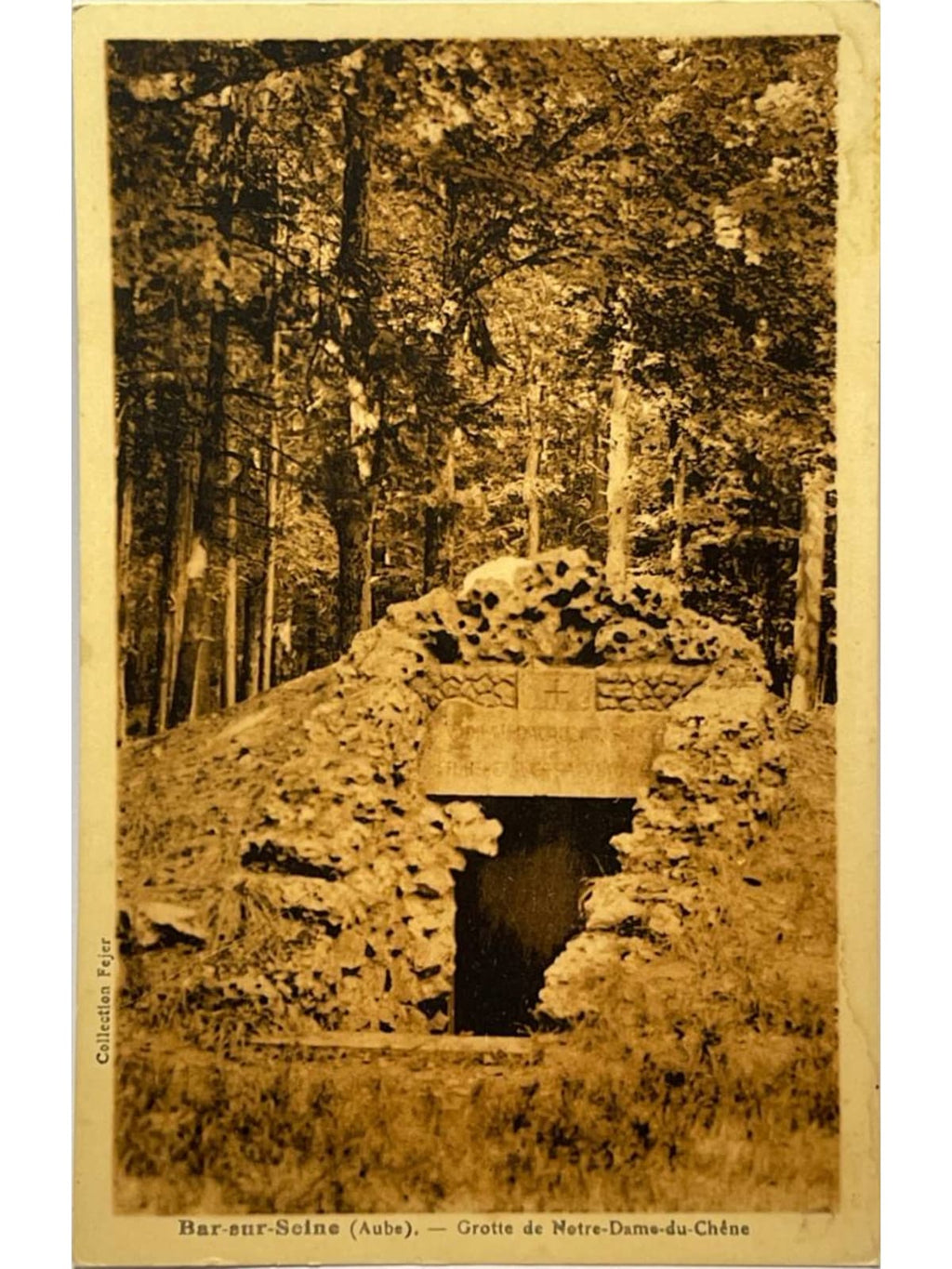 Recto de la carte postale