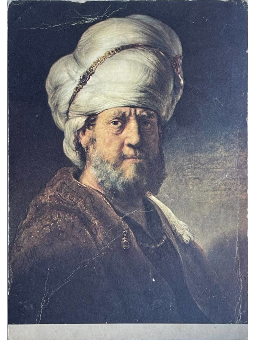 Recto de la carte postale