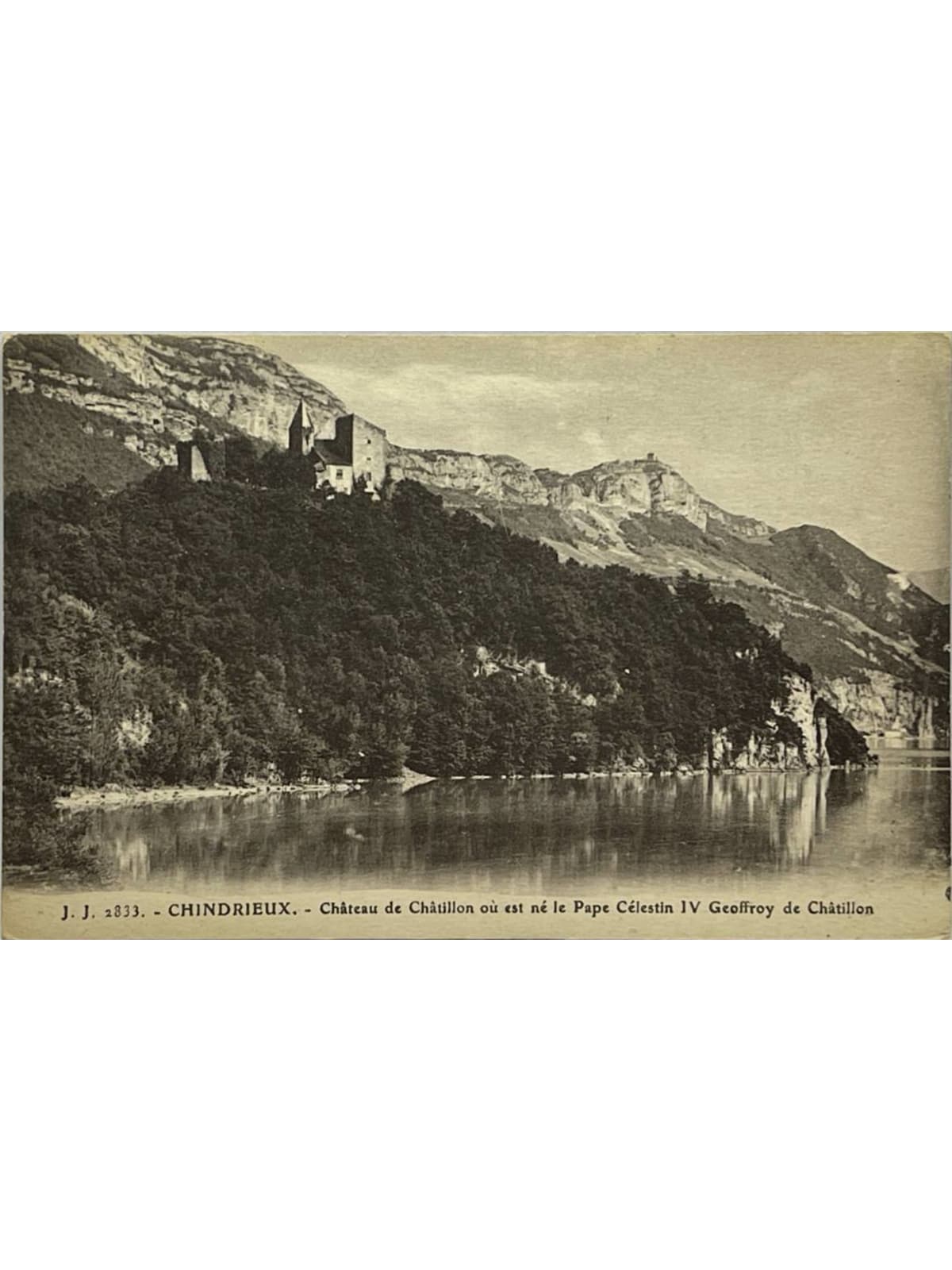 Recto de la carte postale