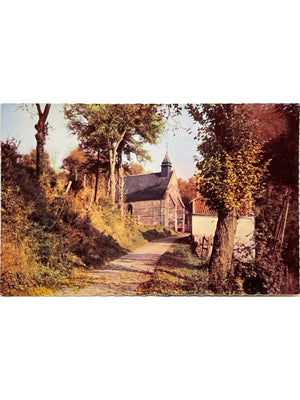 Bouret-sur-Canche (62) – Chapelle Notre-Dame de Bonsecours – CPSM Lumicolor