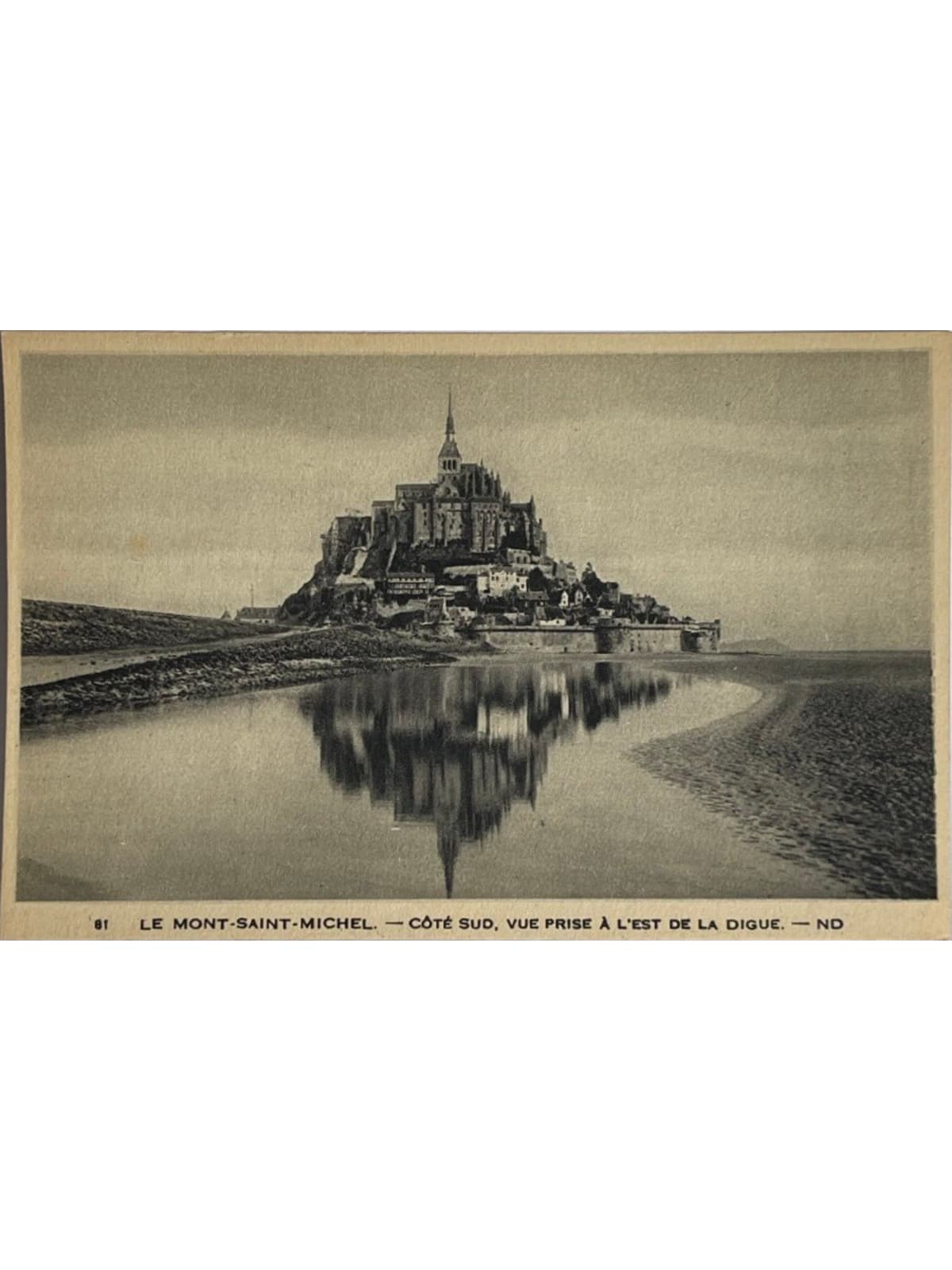 Recto de la carte postale