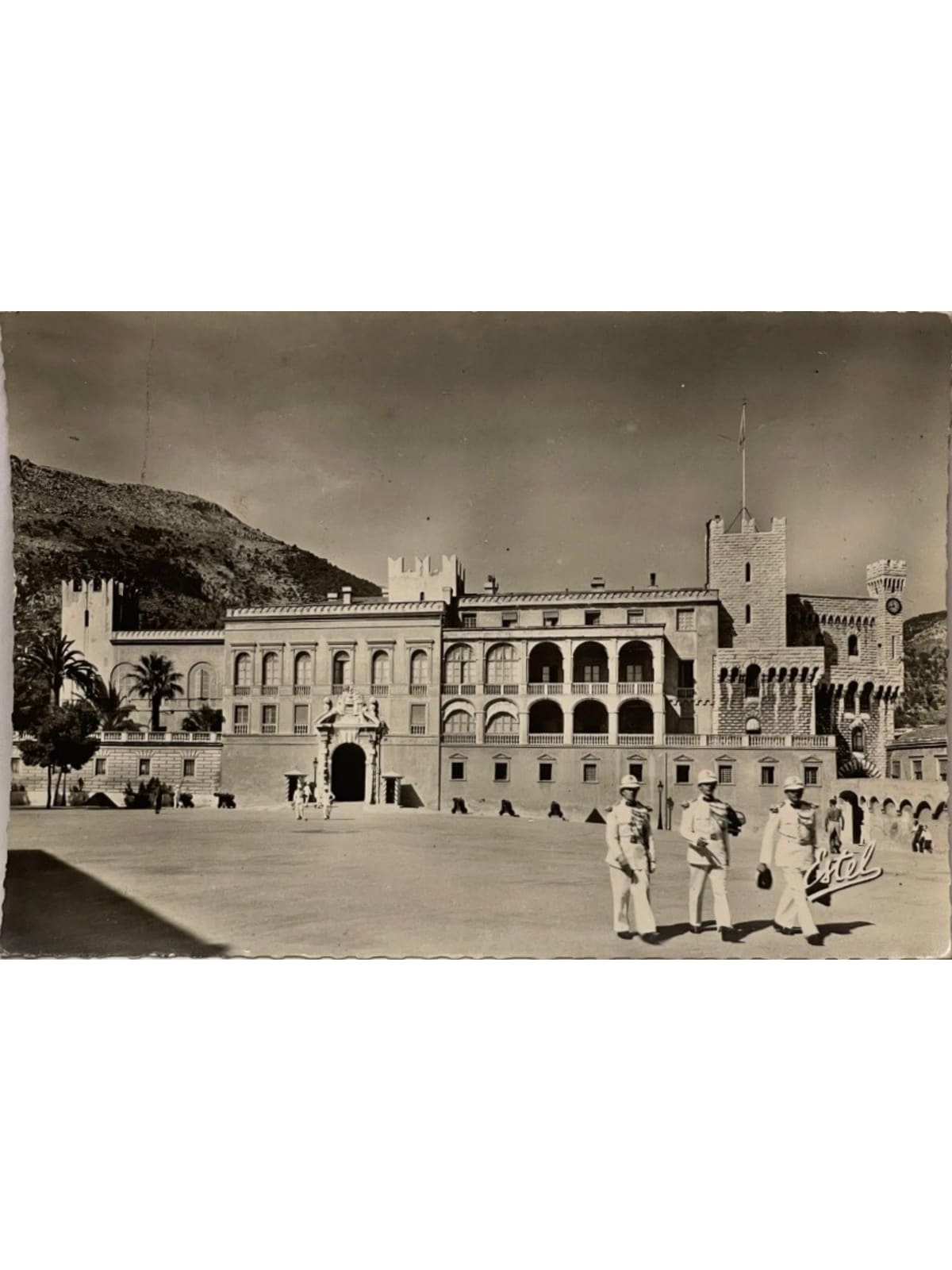 Recto de la carte postale