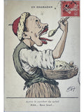 Recto de la carte postale