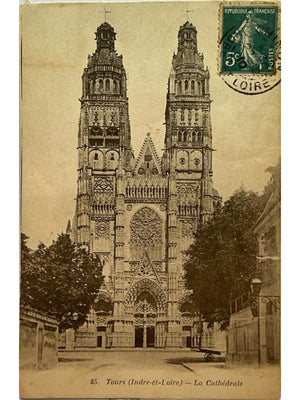 Tours (Indre-et-Loire) – Cathédrale Saint-Gatien – CPA n° 85