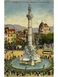 Recto de la carte postale