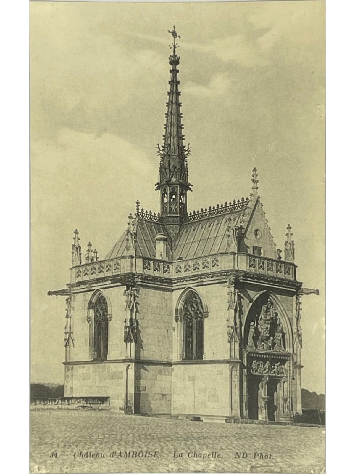 Recto de la carte postale