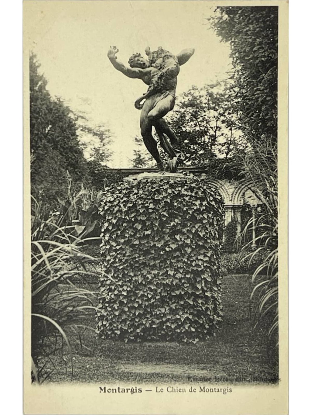 Recto de la carte postale