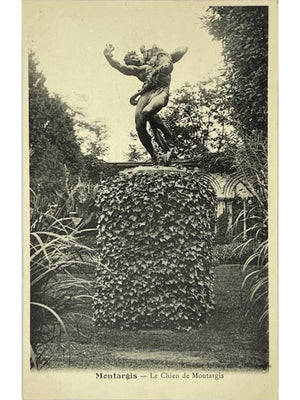 Carte postale – Montargis (Loiret) – Monument du Chien de Montargis