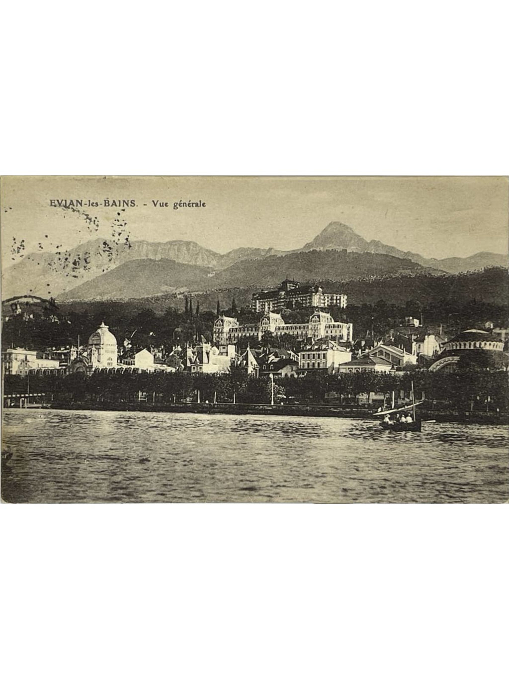 Recto de la carte postale