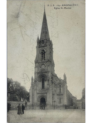 Angoulême – Église Saint-Martial – S.J.S. n° 69 – CPA