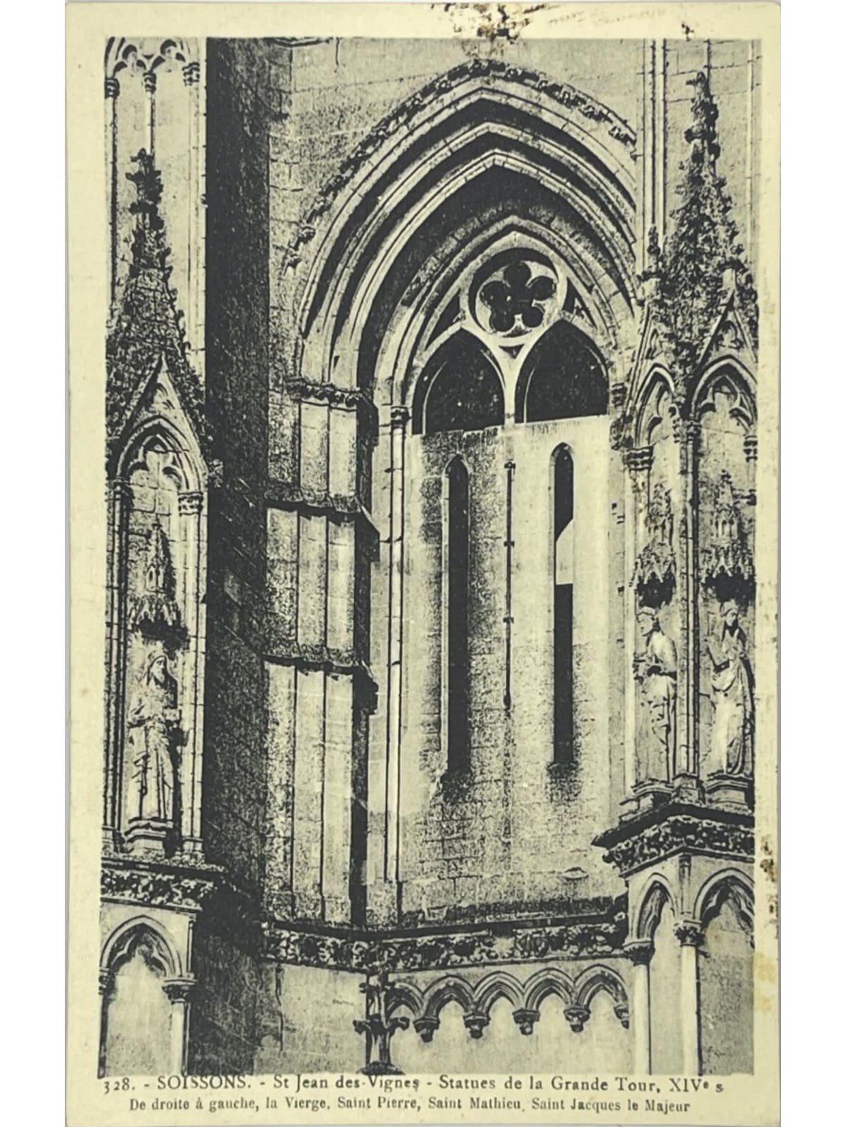 Recto de la carte postale