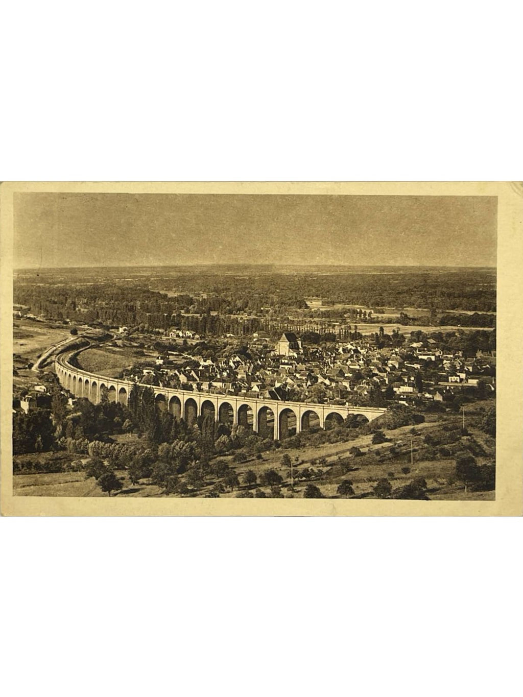Recto de la carte postale