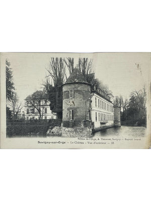 Savigny-sur-Orge – Le Château, vue d'intérieur – CPA n° 38