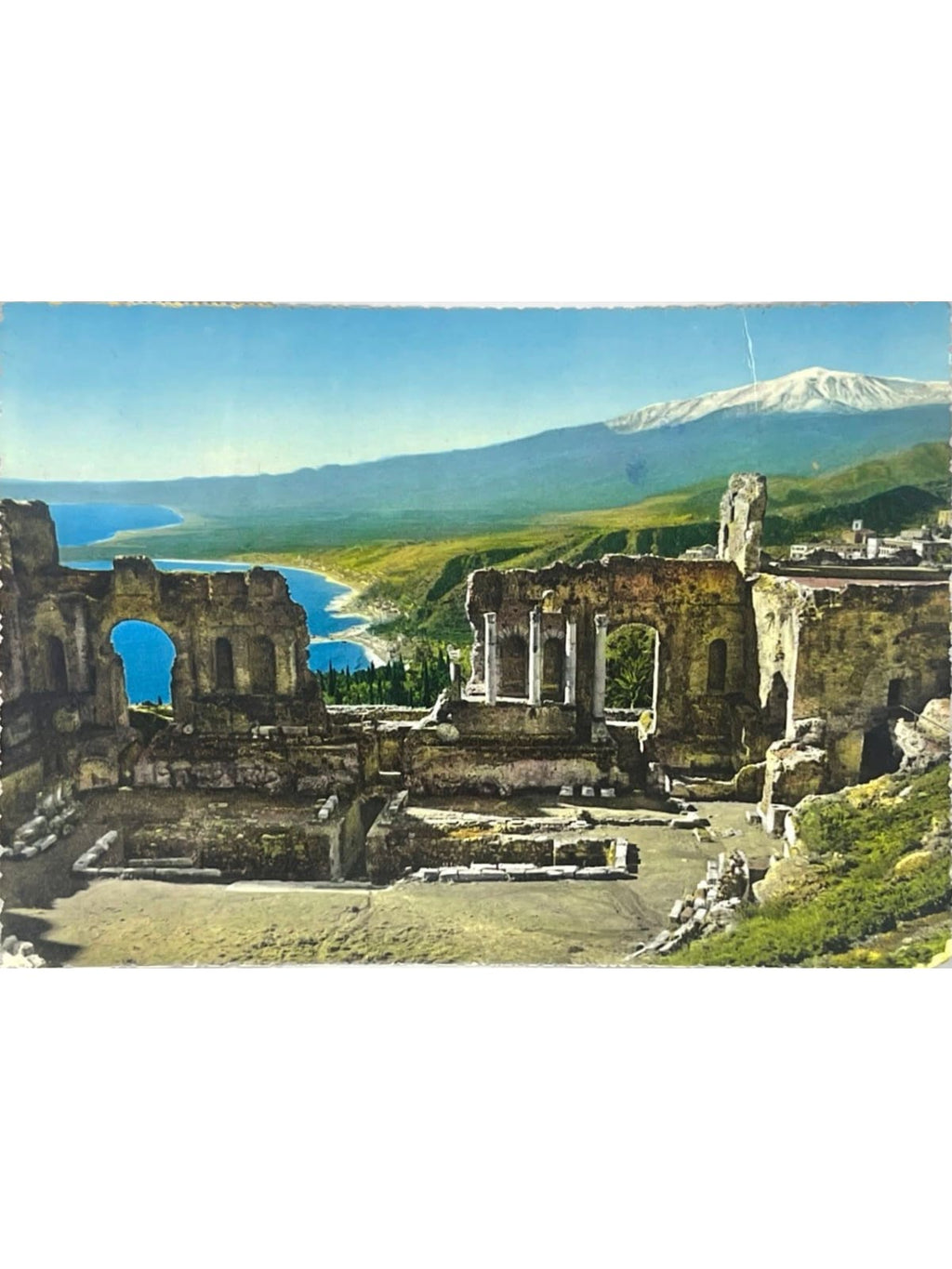 Recto de la carte postale
