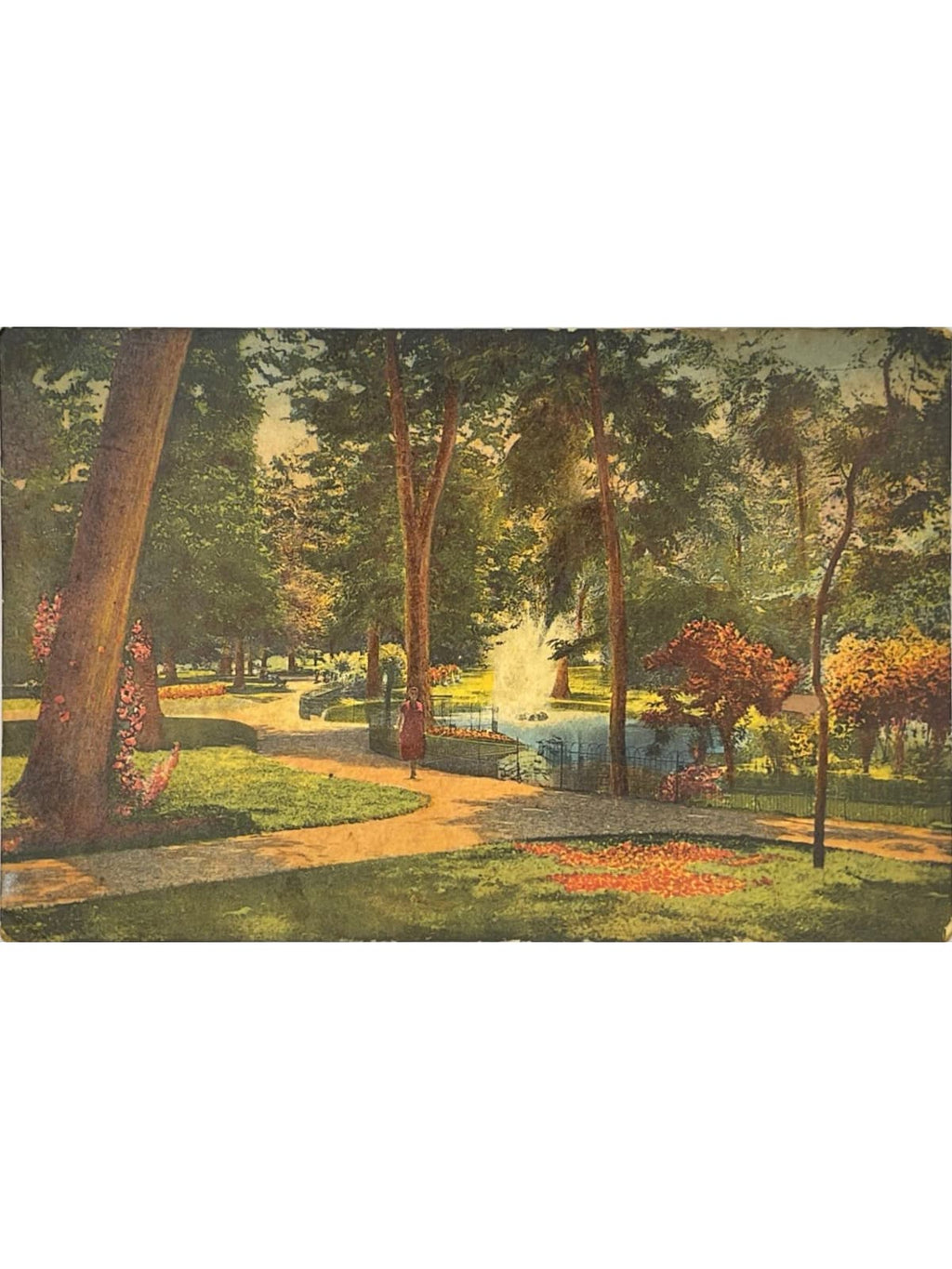 Recto de la carte postale