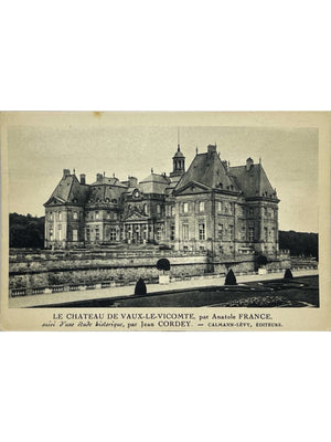 Carte postale – Maincy – Château de Vaux-le-Vicomte – Carte publicitaire Calmann-Lévy