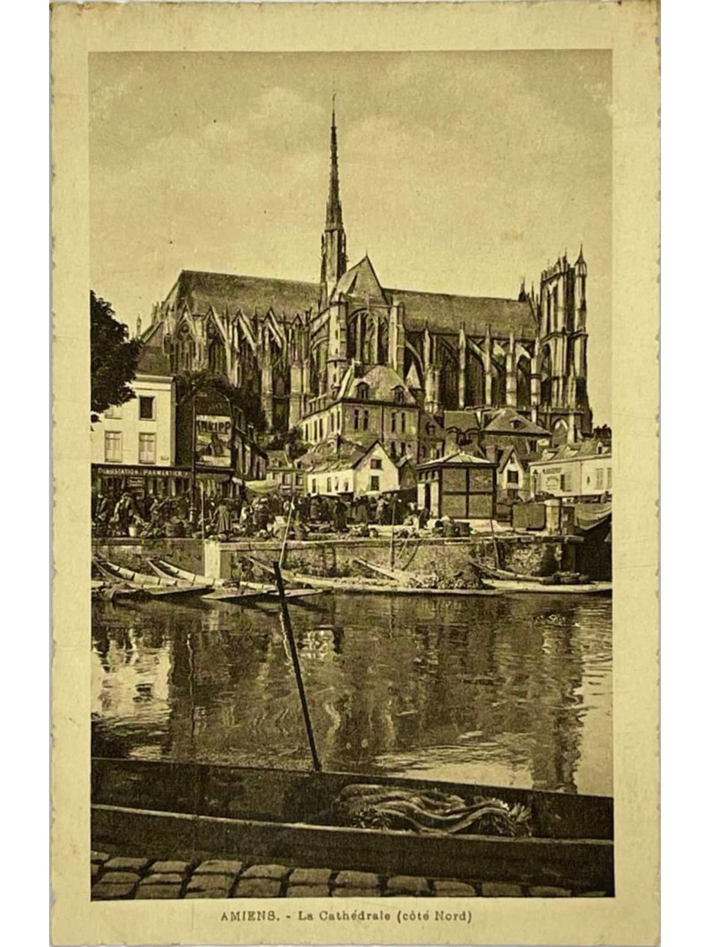 Recto de la carte postale