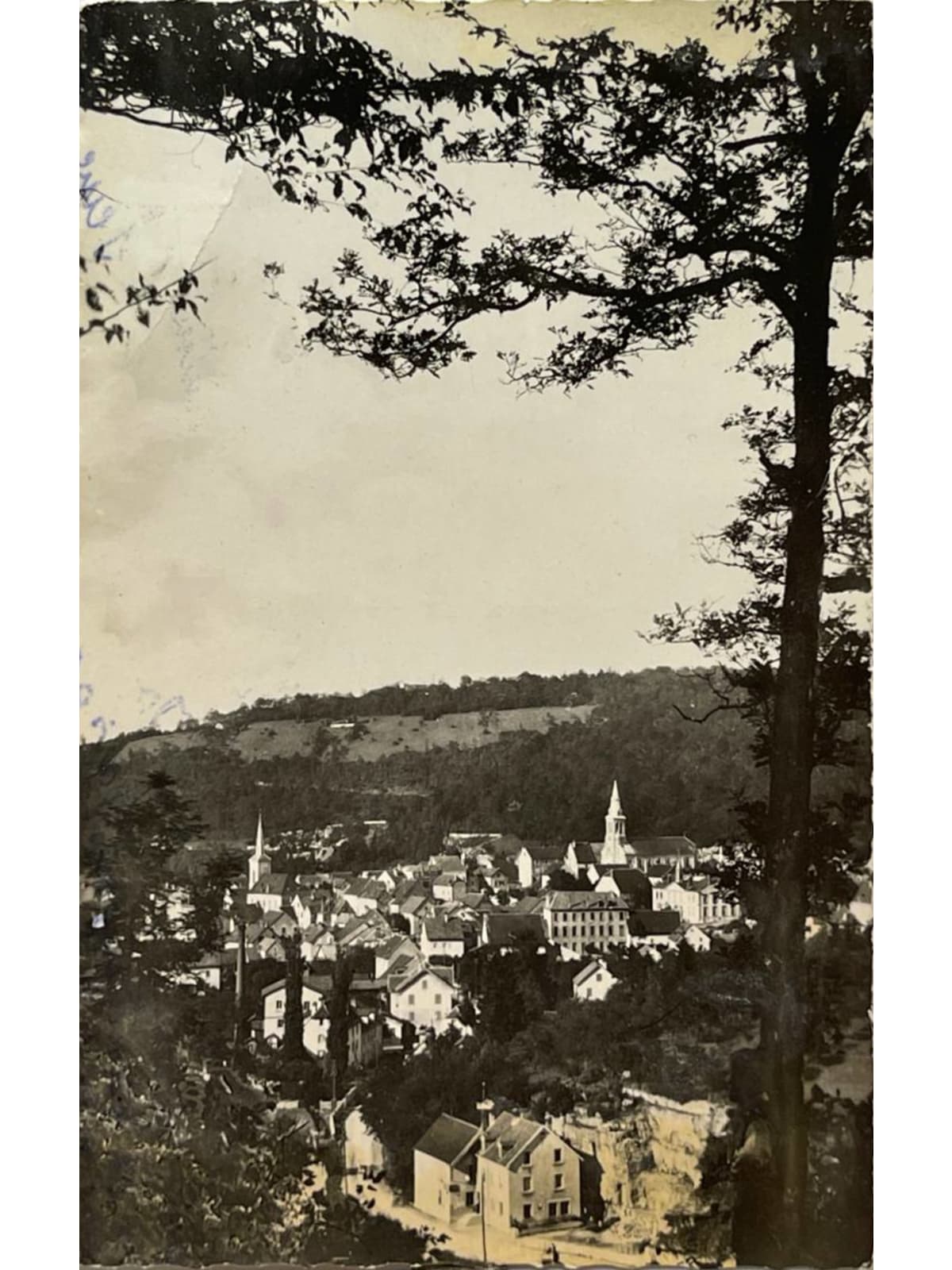 Recto de la carte postale