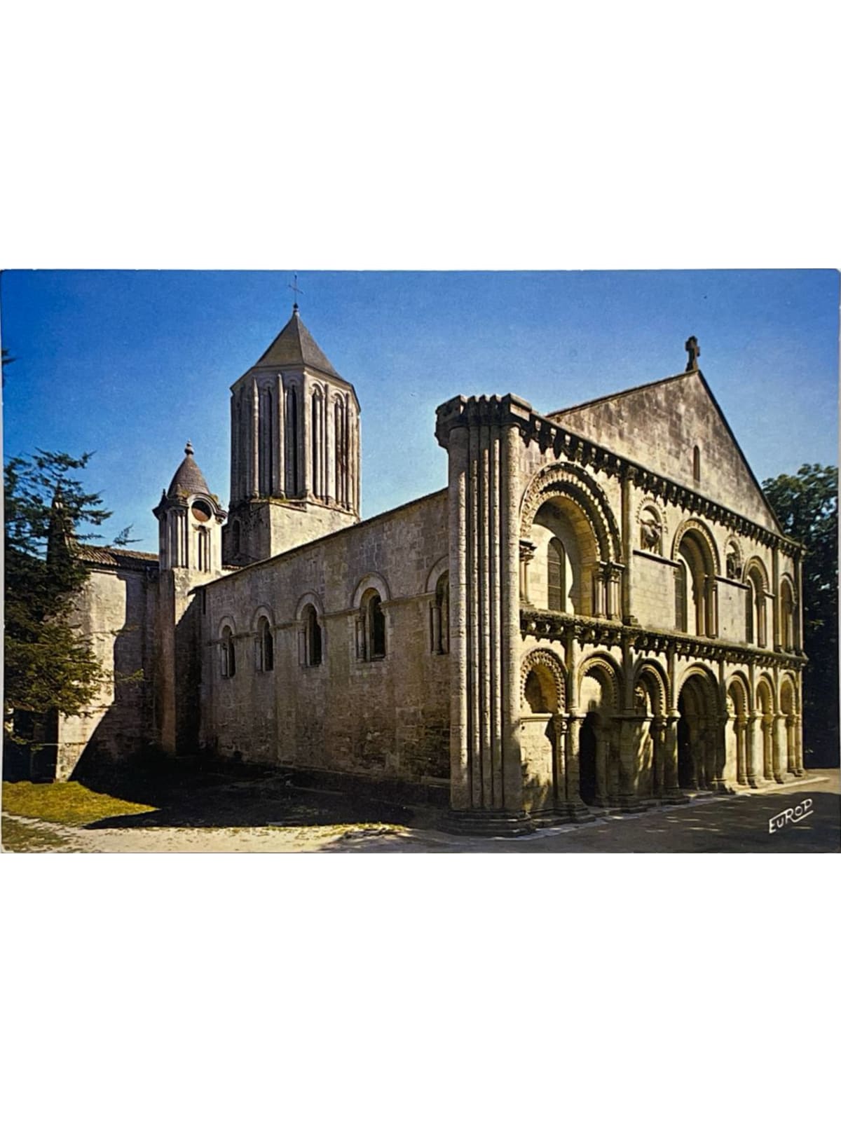 Recto de la carte postale