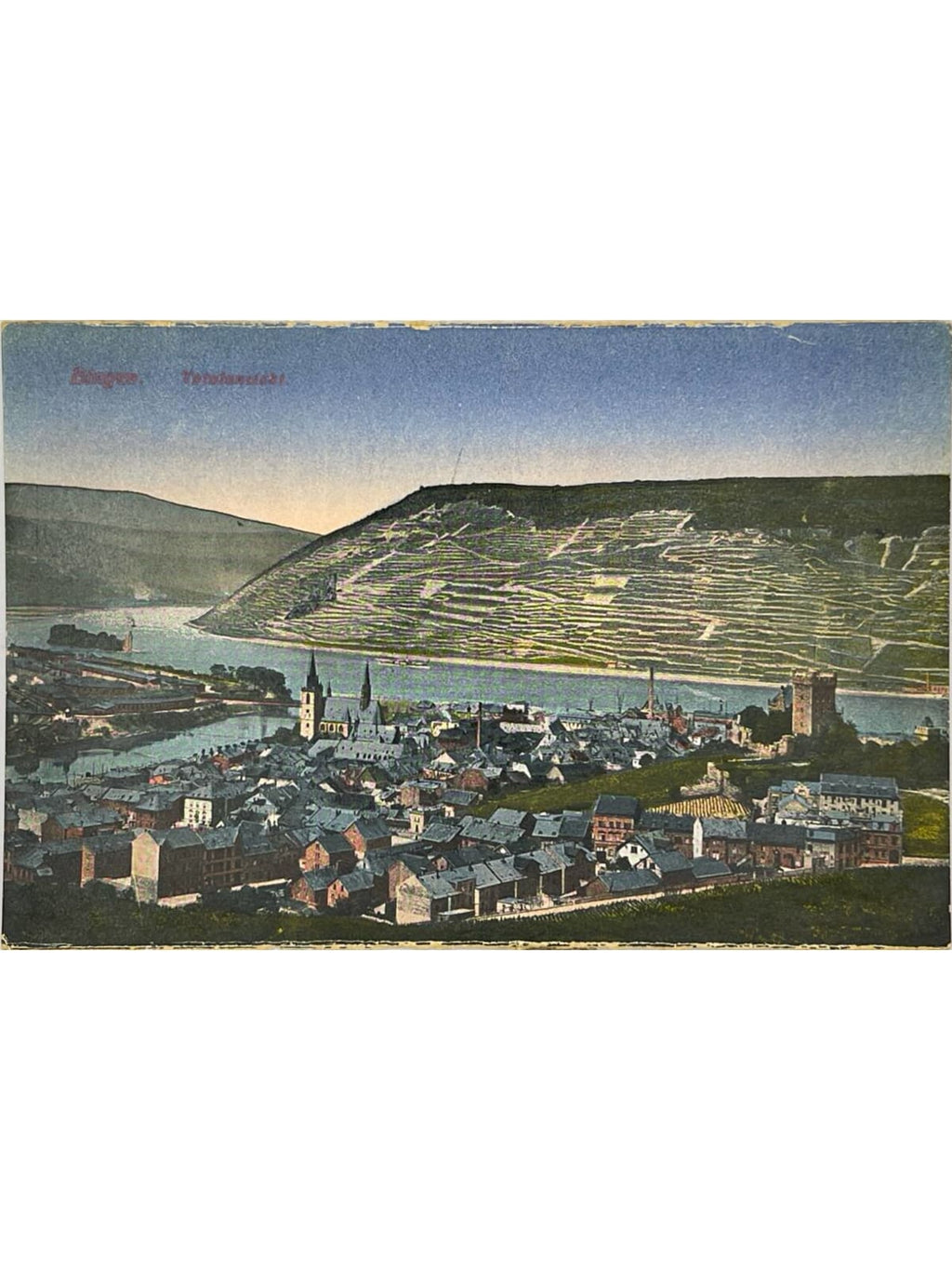 Recto de la carte postale