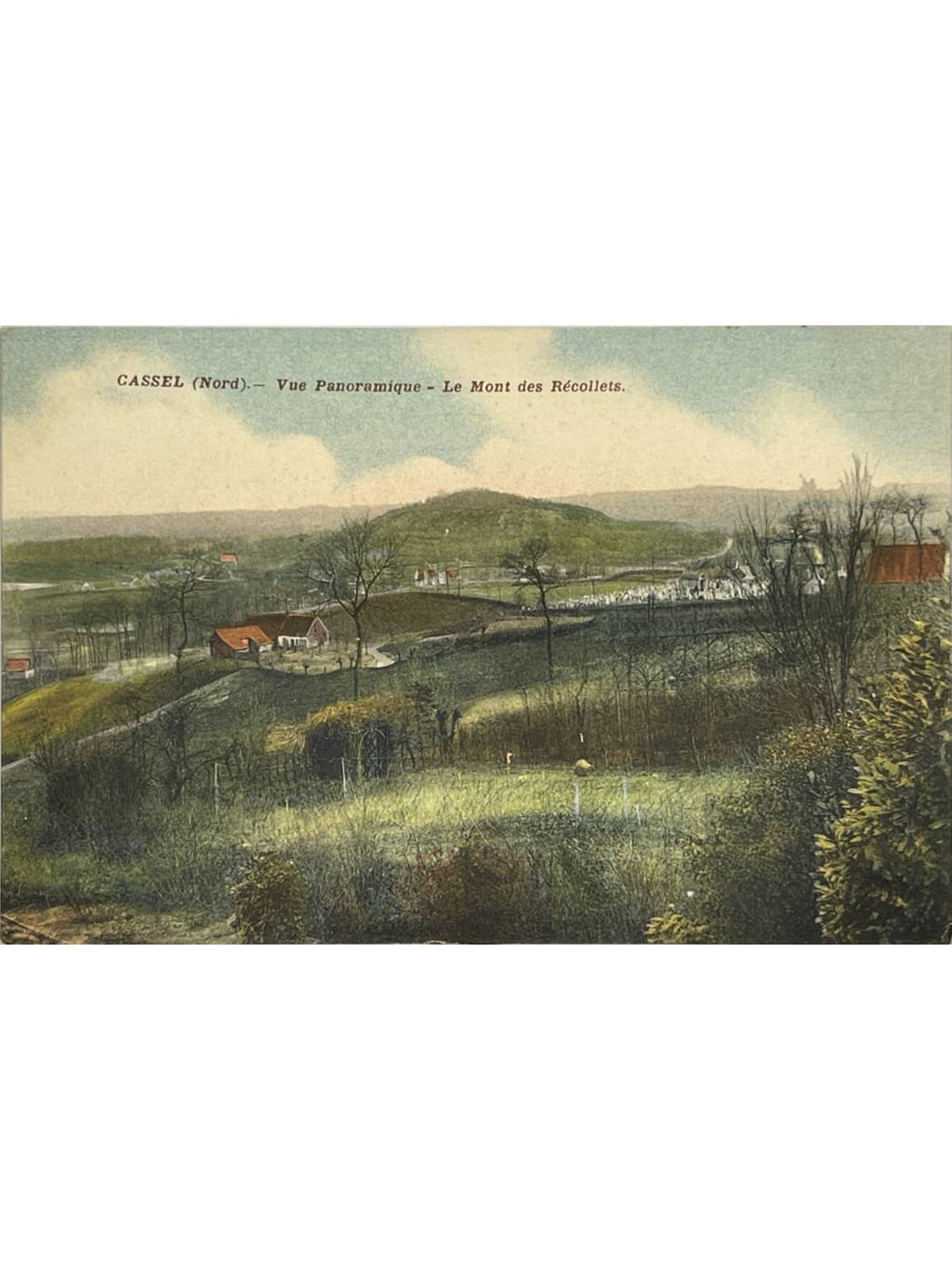 Recto de la carte postale