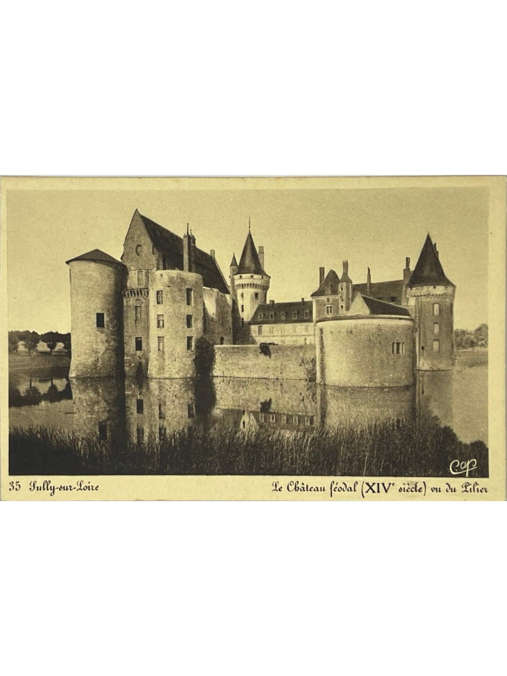 Recto de la carte postale