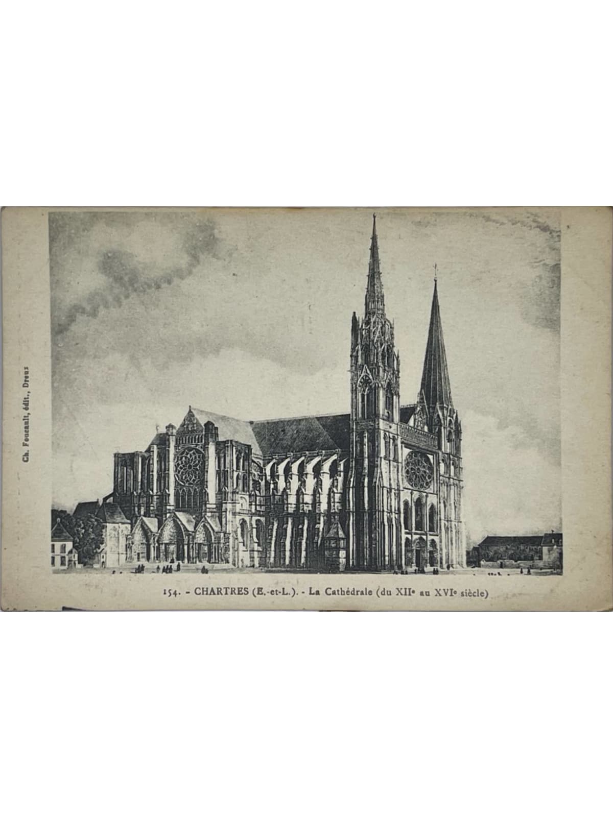 Recto de la carte postale