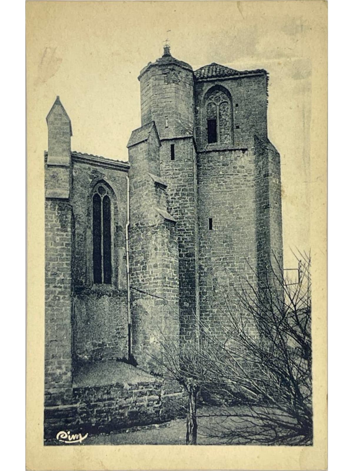 Recto de la carte postale