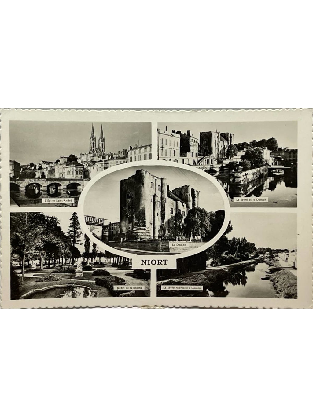 Recto de la carte postale