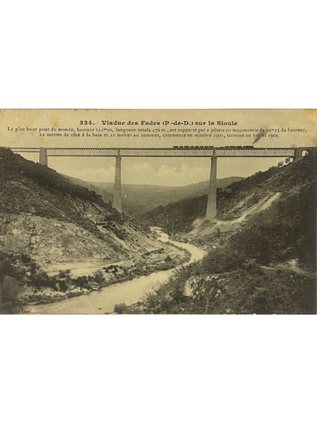 Recto de la carte postale