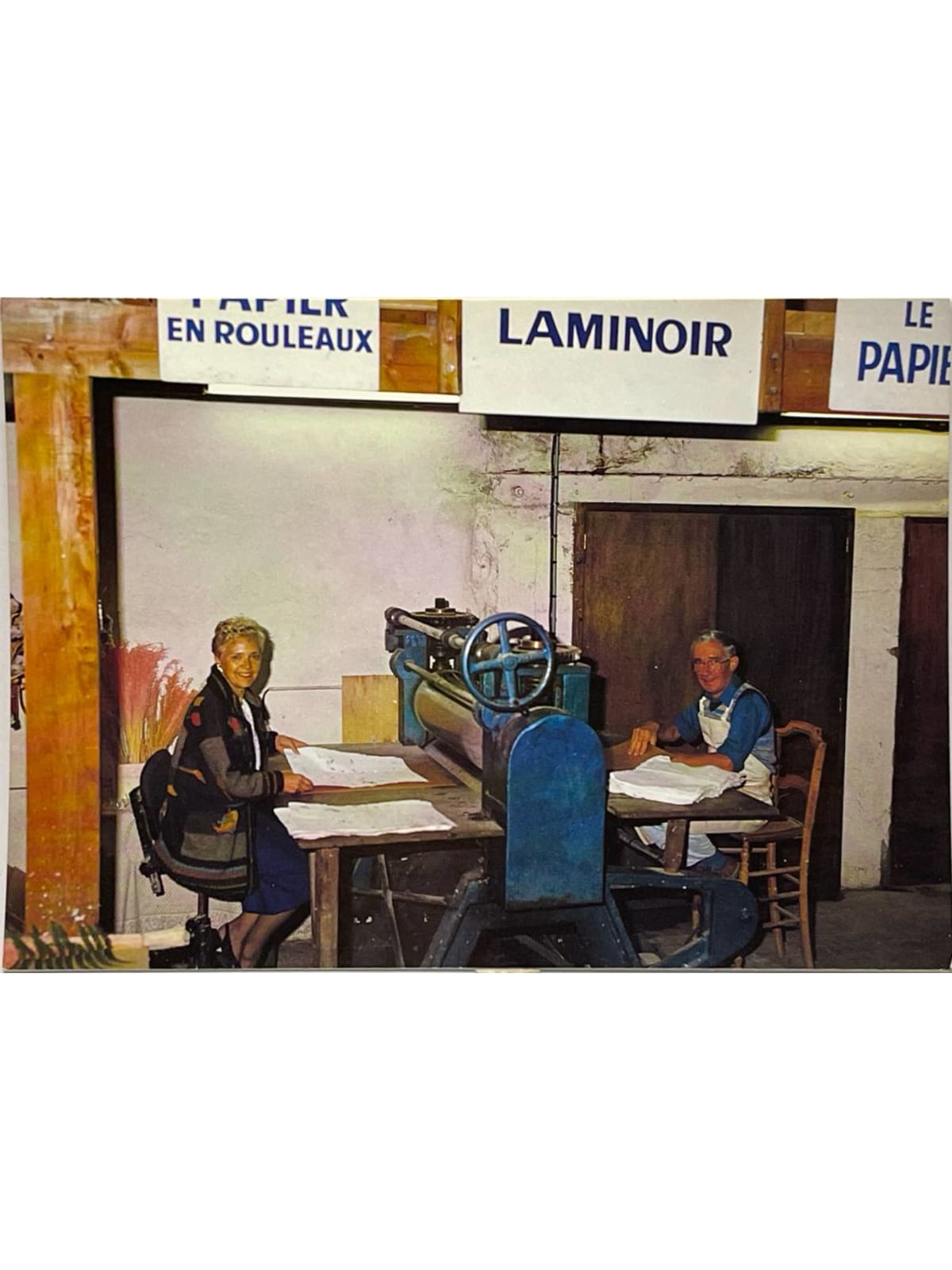 Recto de la carte postale