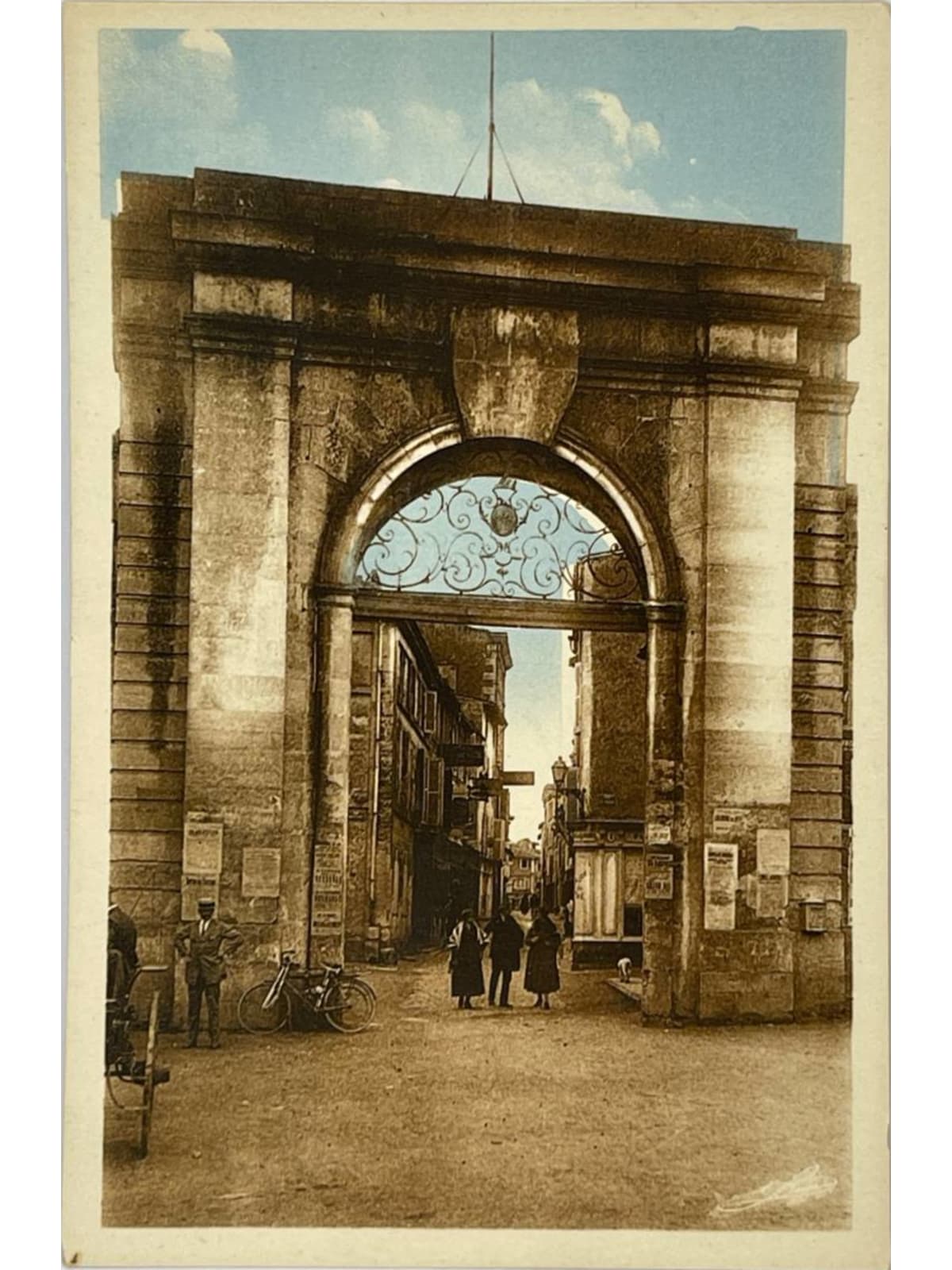 Recto de la carte postale