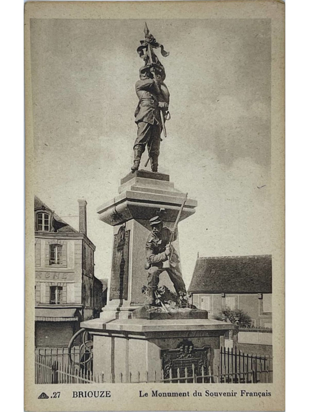 Recto de la carte postale