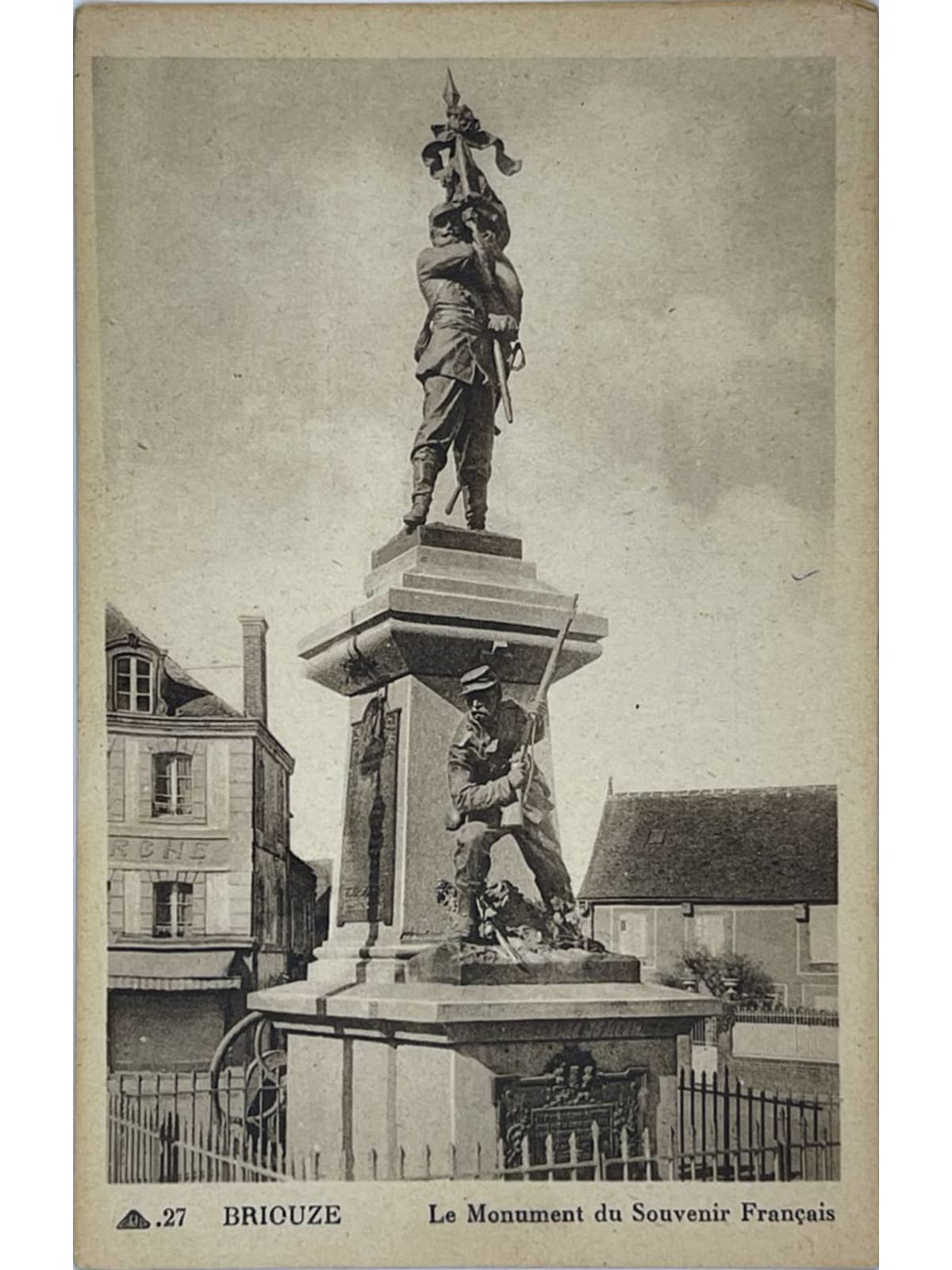 Recto de la carte postale