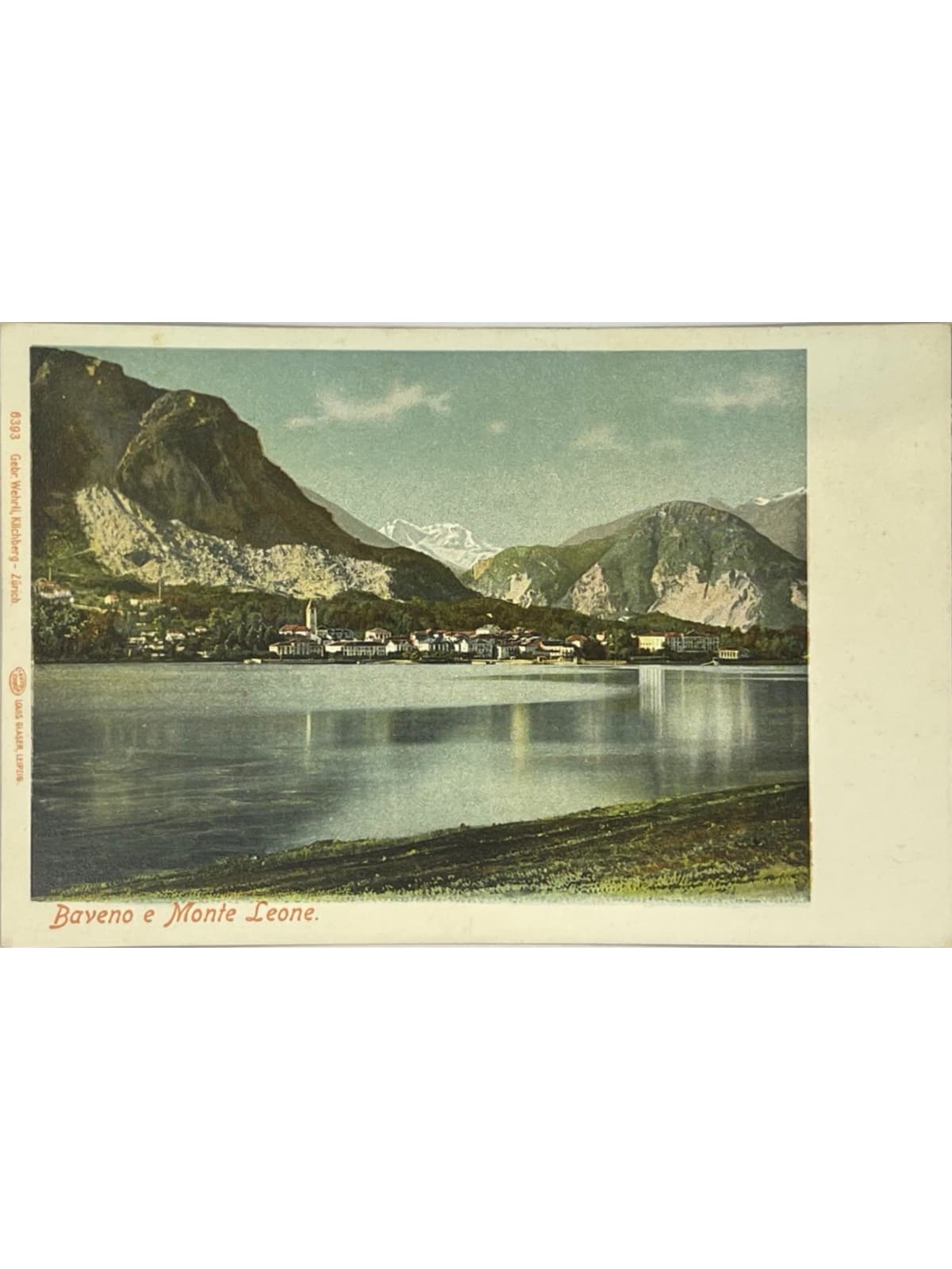 Recto de la carte postale