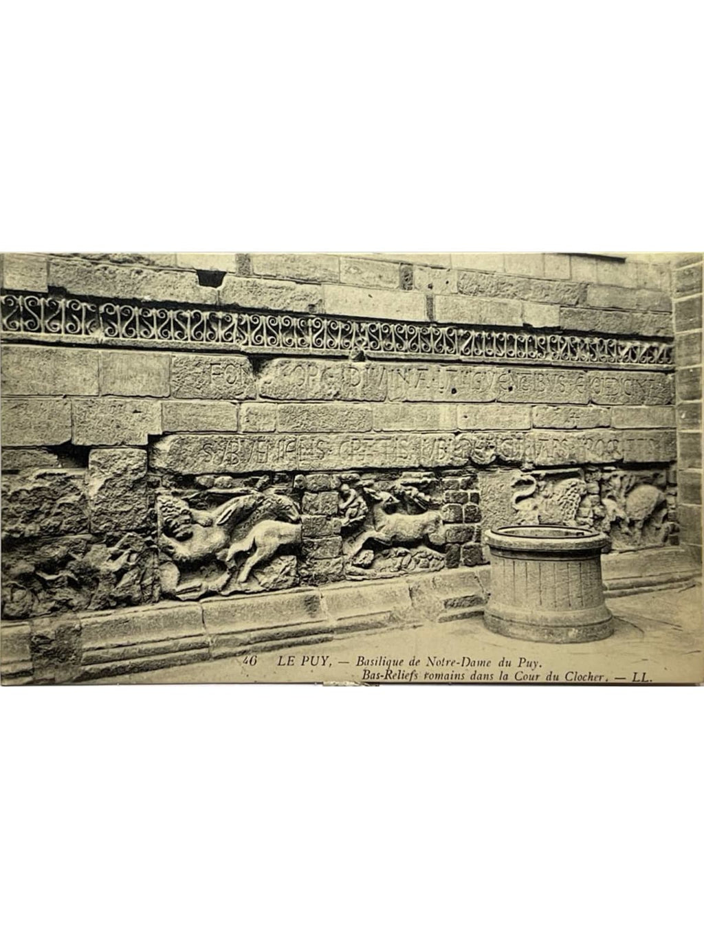 Recto de la carte postale