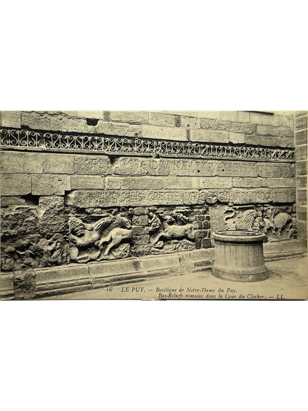 Recto de la carte postale