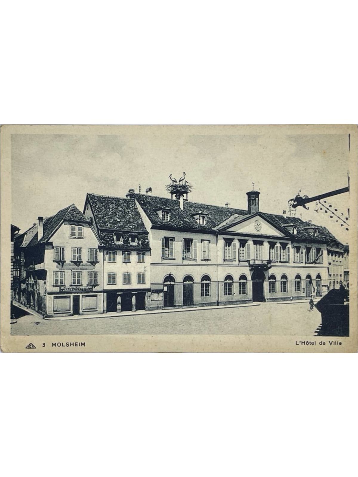 Recto de la carte postale