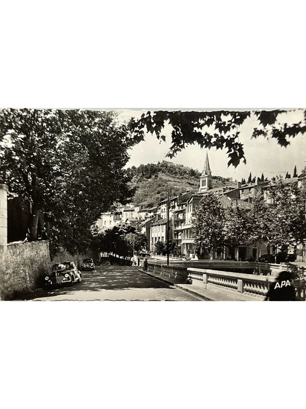 Recto de la carte postale