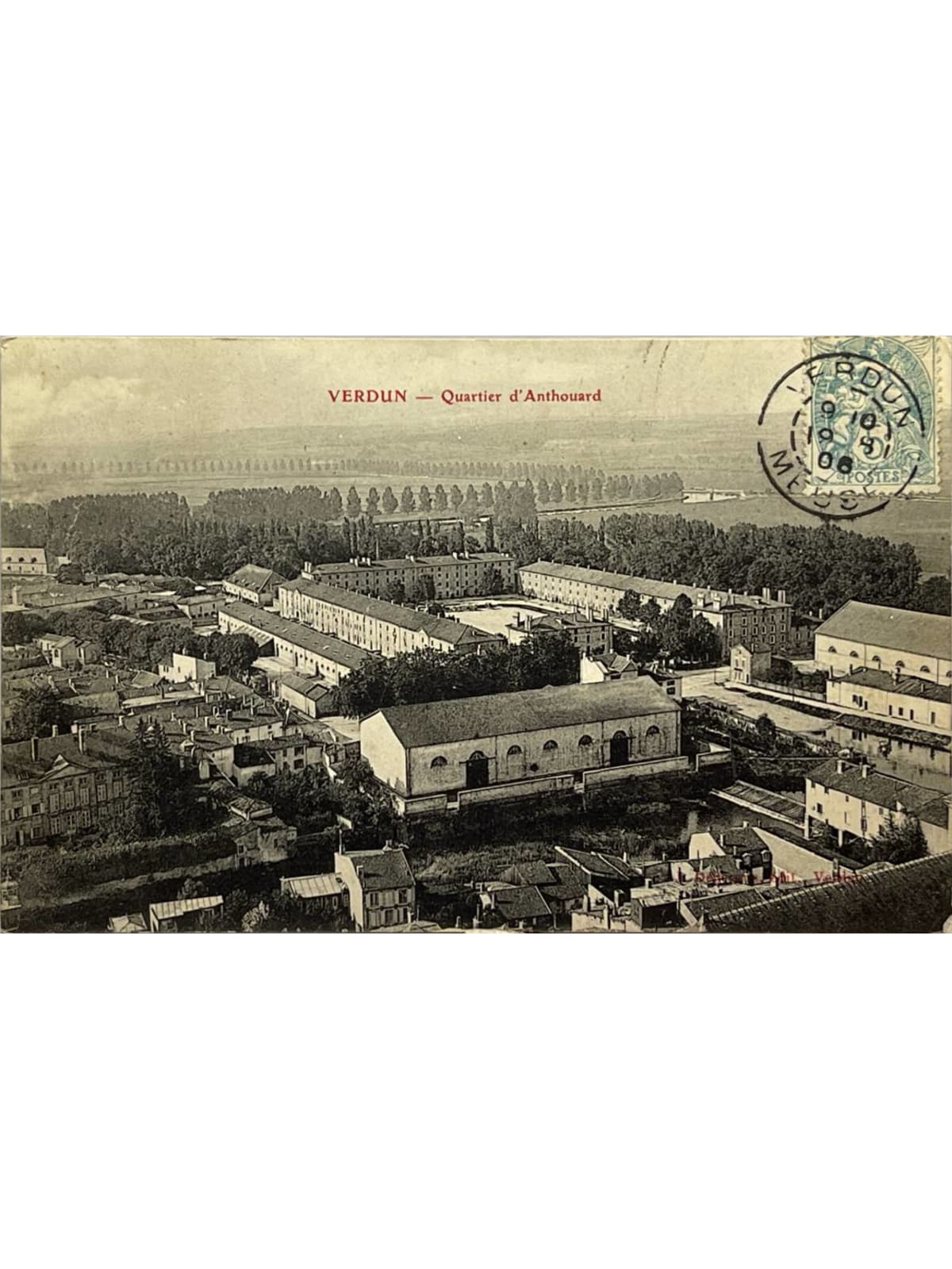 Recto de la carte postale