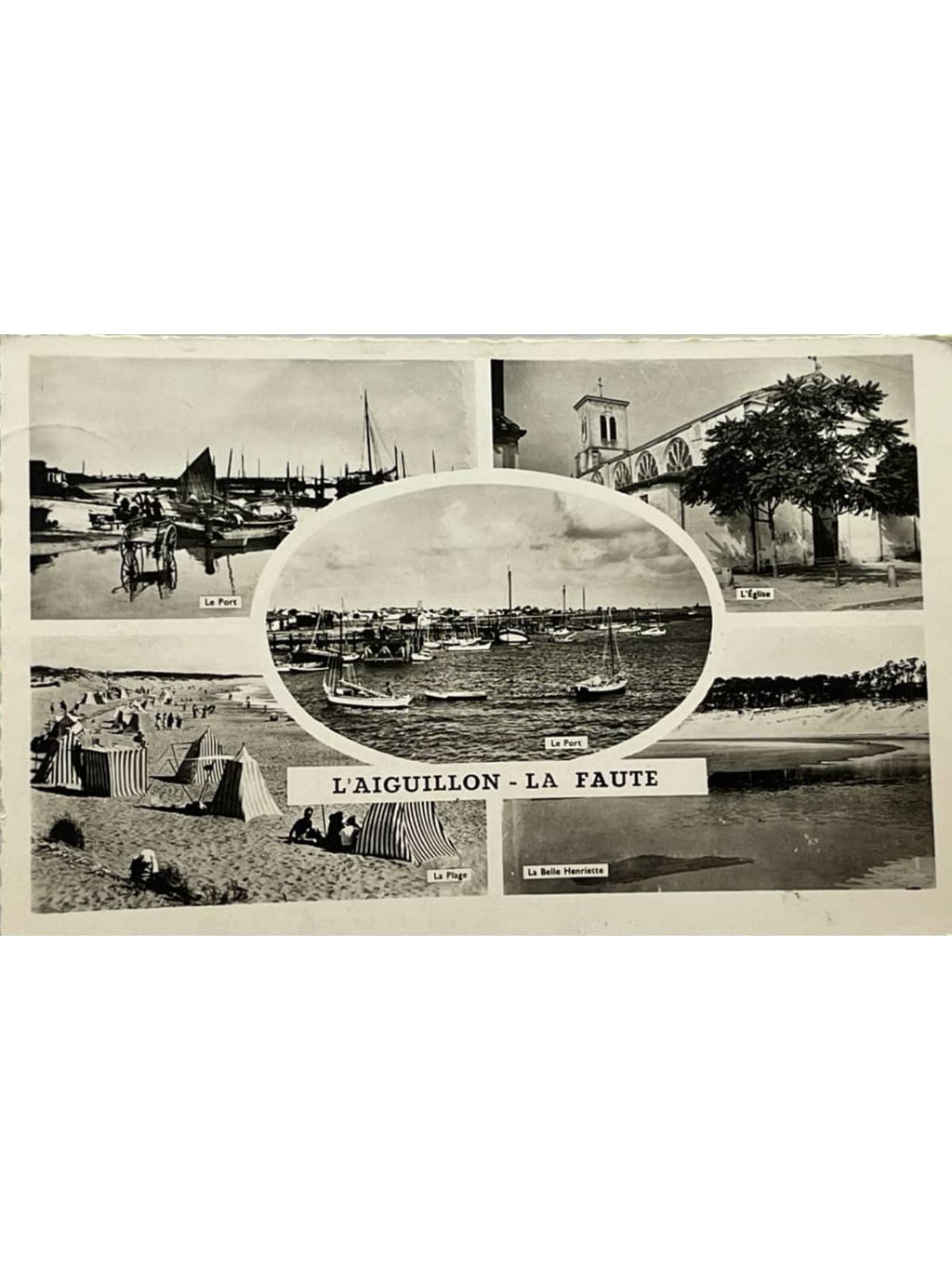 Recto de la carte postale