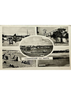 L’Aiguillon – La Faute (Vendée) – Ports, plage et Belle Henriette – CPSM