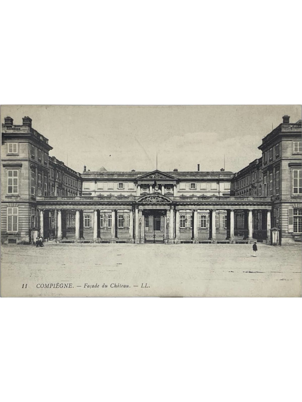 Recto de la carte postale
