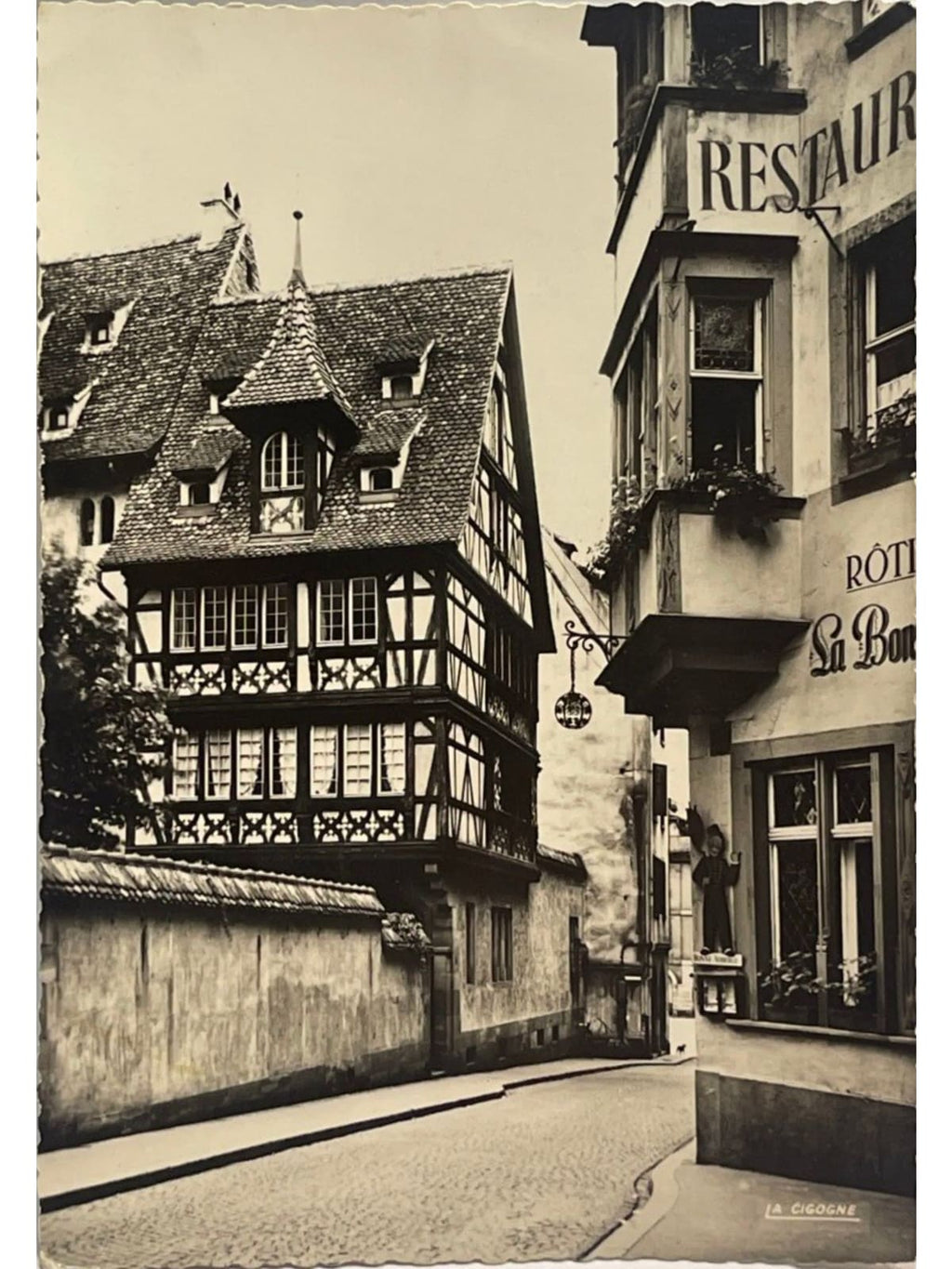 Recto de la carte postale