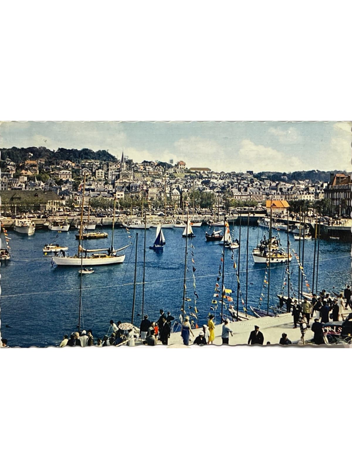 Recto de la carte postale