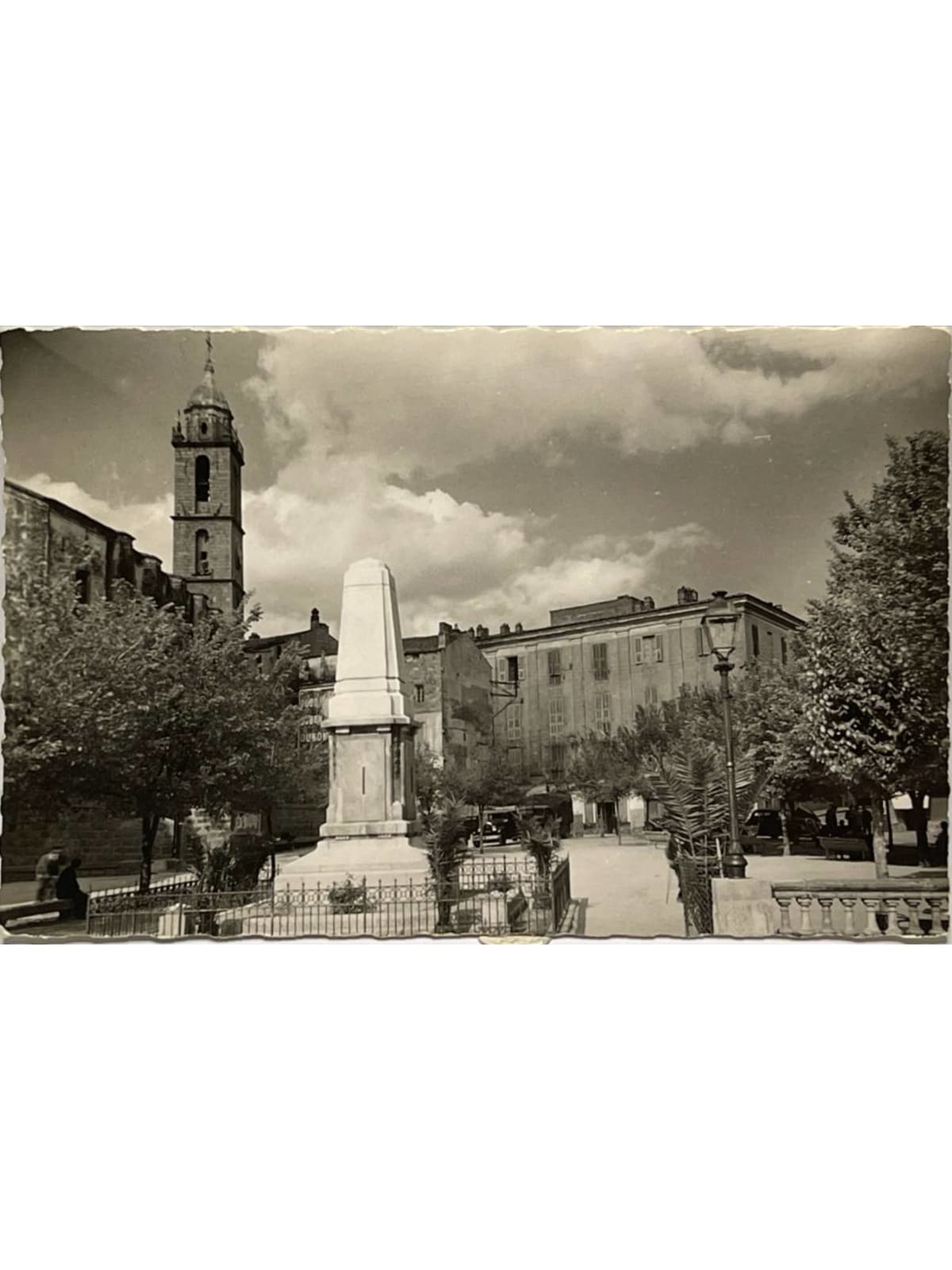 Recto de la carte postale