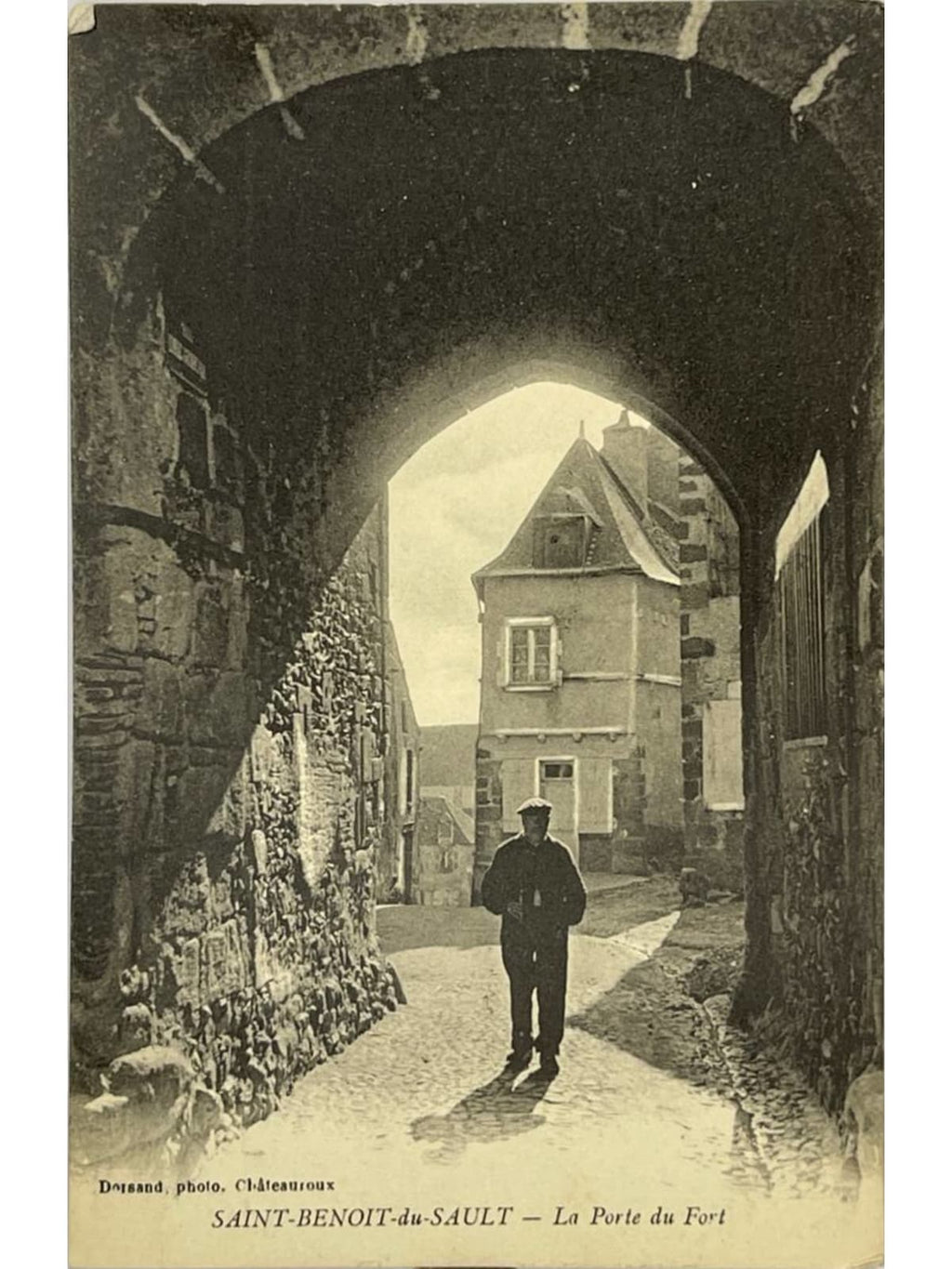 Recto de la carte postale